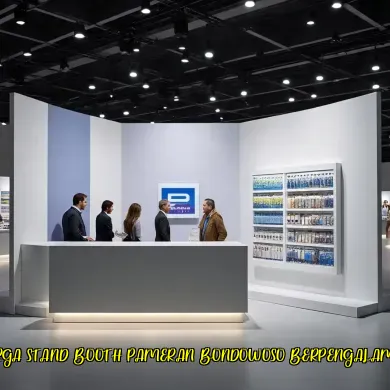 harga stand booth pameran bondowoso berpengalaman